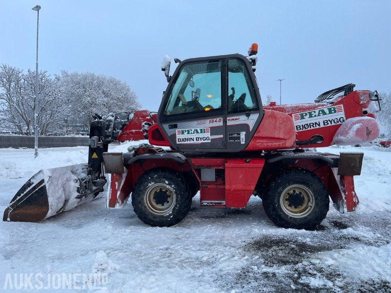 2011 Manitou Easy MRT 1840 Teleskoptruck med sving på hytte, 7368 timer - Telehandler: gambar 3 2011 Manitou Easy MRT 1840 Teleskoptruck med sving på hytte, 7368 timer - Telehandler: gambar 3