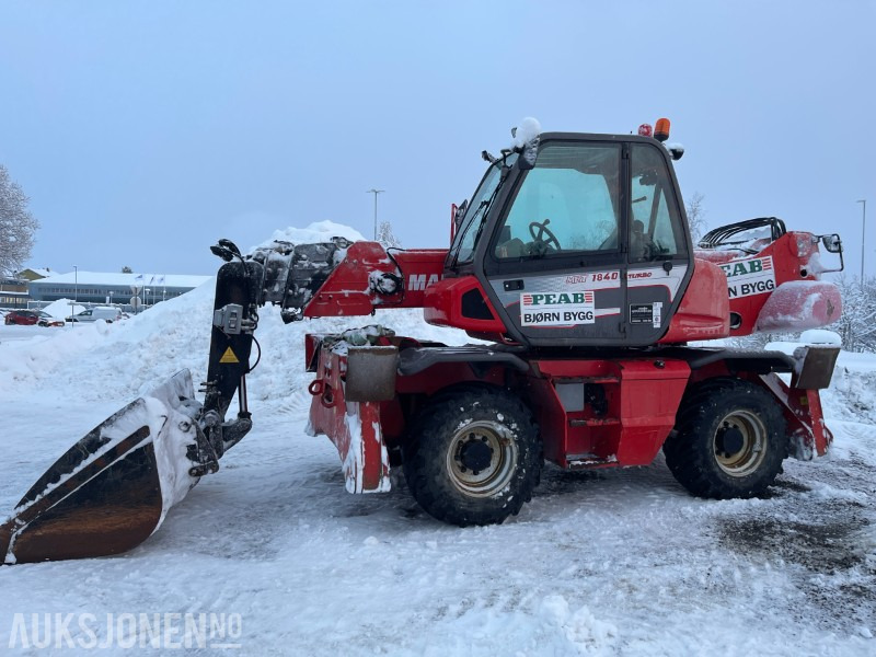 2011 Manitou Easy MRT 1840 Teleskoptruck med sving på hytte, 7368 timer - Telehandler: gambar 2 2011 Manitou Easy MRT 1840 Teleskoptruck med sving på hytte, 7368 timer - Telehandler: gambar 2