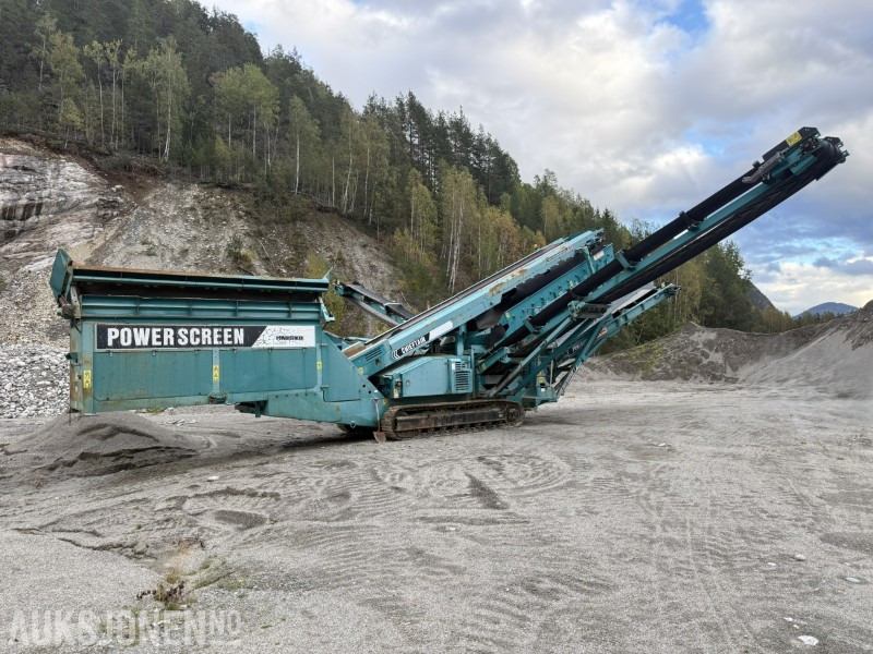 2011 Powerscreen Chieftain 1700 – 2011 modell - 4 Fraksjoner – kun 450 timer - Screener: gambar 1 2011 Powerscreen Chieftain 1700 – 2011 modell - 4 Fraksjoner – kun 450 timer - Screener: gambar 1