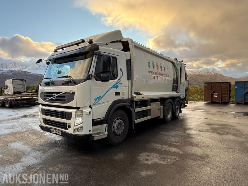 2011 Volvo FM330 6X2 Komprimatorbil 22M3 - Strøere - Baklaster - 353908KM - Truk sampah: gambar 1 2011 Volvo FM330 6X2 Komprimatorbil 22M3 - Strøere - Baklaster - 353908KM - Truk sampah: gambar 1