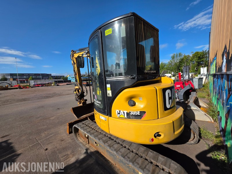 2012 Cat 305E minigraver med pusseskuff - Engcon tiltrotator - Pusseskuff - S40 - Ekskavator mini: gambar 3 2012 Cat 305E minigraver med pusseskuff - Engcon tiltrotator - Pusseskuff - S40 - Ekskavator mini: gambar 3