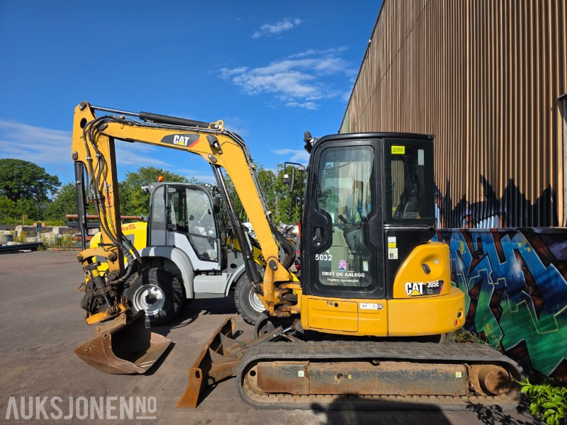 2012 Cat 305E minigraver med pusseskuff - Engcon tiltrotator - Pusseskuff - S40 - Ekskavator mini: gambar 2 2012 Cat 305E minigraver med pusseskuff - Engcon tiltrotator - Pusseskuff - S40 - Ekskavator mini: gambar 2