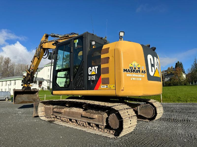 2012 Cat 312EL Beltegraver med Engcon Rotortilt - Ekskavator: gambar 1 2012 Cat 312EL Beltegraver med Engcon Rotortilt - Ekskavator: gambar 1