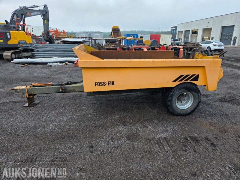 2012 Foss-eik dumperhenger hydraulisk med baklem - Tillatt totaltvekt 10400 kg - Membangun inventaris: gambar 2 2012 Foss-eik dumperhenger hydraulisk med baklem - Tillatt totaltvekt 10400 kg - Membangun inventaris: gambar 2