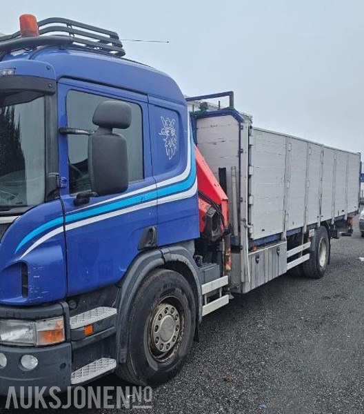 2012 Scania P-serie P320 kranbil med bakløft - Truk derek: gambar 3 2012 Scania P-serie P320 kranbil med bakløft - Truk derek: gambar 3