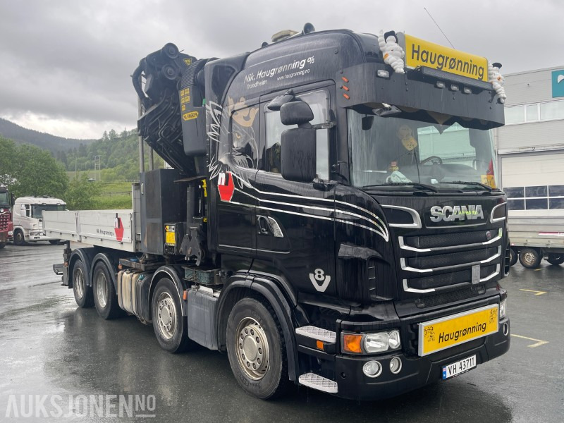 2012 Scania R560 8x2 Krantrekker m/ Palfinger 92tm kran, jibb og vinsj - Truk derek: gambar 2 2012 Scania R560 8x2 Krantrekker m/ Palfinger 92tm kran, jibb og vinsj - Truk derek: gambar 2