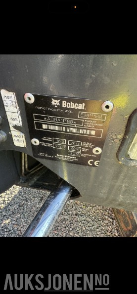 2013 Bobcat E26 m/2 skuffer og maskinhenger - Ekskavator mini: gambar 4 2013 Bobcat E26 m/2 skuffer og maskinhenger - Ekskavator mini: gambar 4