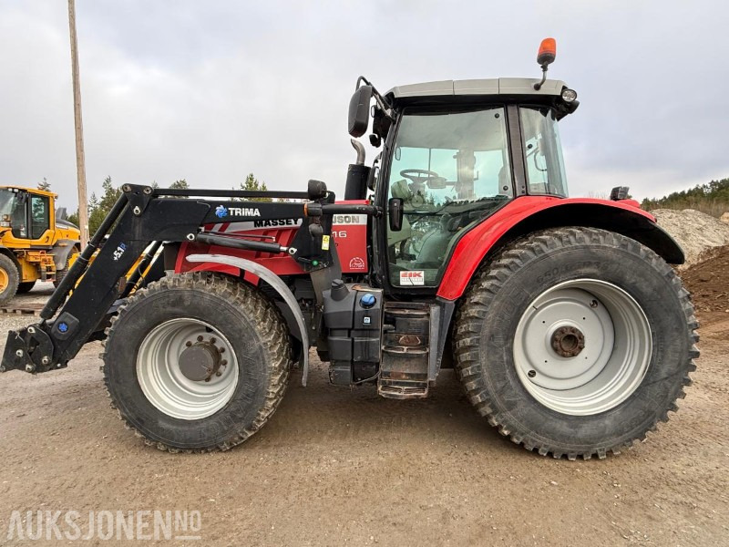2013 Massey Ferguson 7616 Dyna-6 med Trima +5.1P frontlaster - Traktor: gambar 2 2013 Massey Ferguson 7616 Dyna-6 med Trima +5.1P frontlaster - Traktor: gambar 2