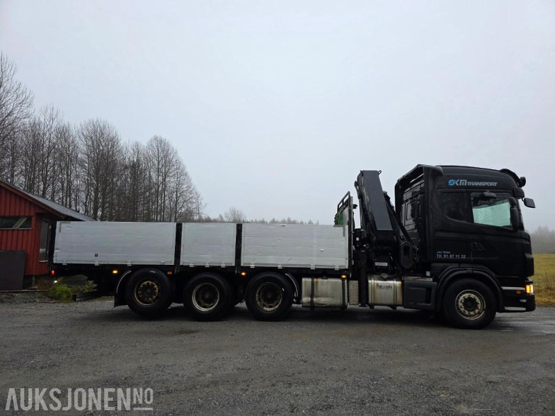 2013 SCANIA G480 8X4 KRANBIL • HIAB XS 377 E-8 HIPRO • EURO 5 • KRAN GODKJENT TIL 05/2026 - Truk derek: gambar 4 2013 SCANIA G480 8X4 KRANBIL • HIAB XS 377 E-8 HIPRO • EURO 5 • KRAN GODKJENT TIL 05/2026 - Truk derek: gambar 4
