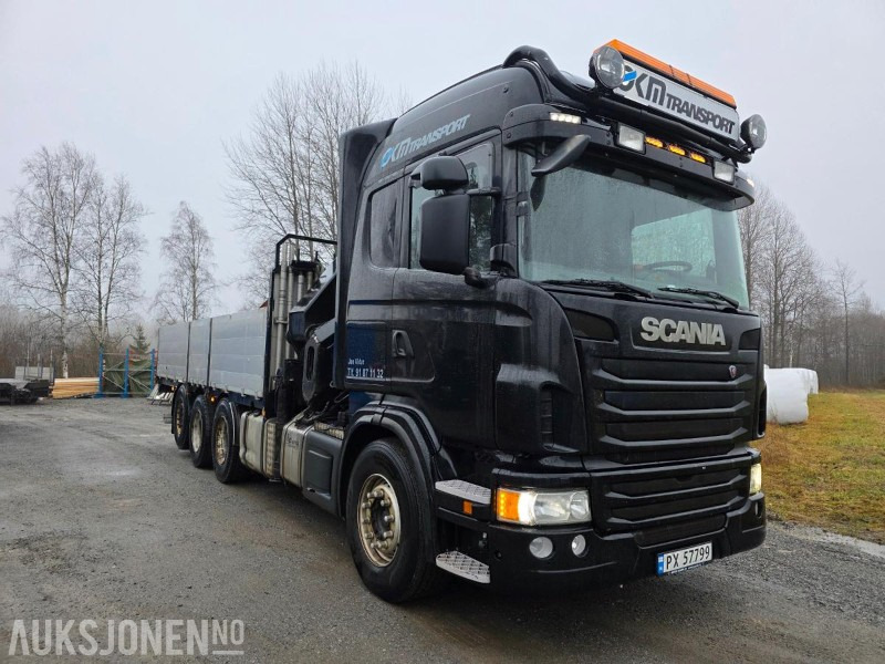2013 SCANIA G480 8X4 KRANBIL • HIAB XS 377 E-8 HIPRO • EURO 5 • KRAN GODKJENT TIL 05/2026 - Truk derek: gambar 3 2013 SCANIA G480 8X4 KRANBIL • HIAB XS 377 E-8 HIPRO • EURO 5 • KRAN GODKJENT TIL 05/2026 - Truk derek: gambar 3