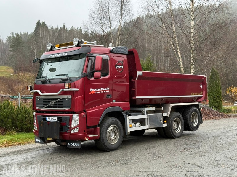 2013 Volvo FH 540 Tippbil / KM 210975 / Løfteboggi / Bladfjærer / Navreduksjon / Maur Kasse – Pen og velholdt - Truk jungkit: gambar 1 2013 Volvo FH 540 Tippbil / KM 210975 / Løfteboggi / Bladfjærer / Navreduksjon / Maur Kasse – Pen og velholdt - Truk jungkit: gambar 1