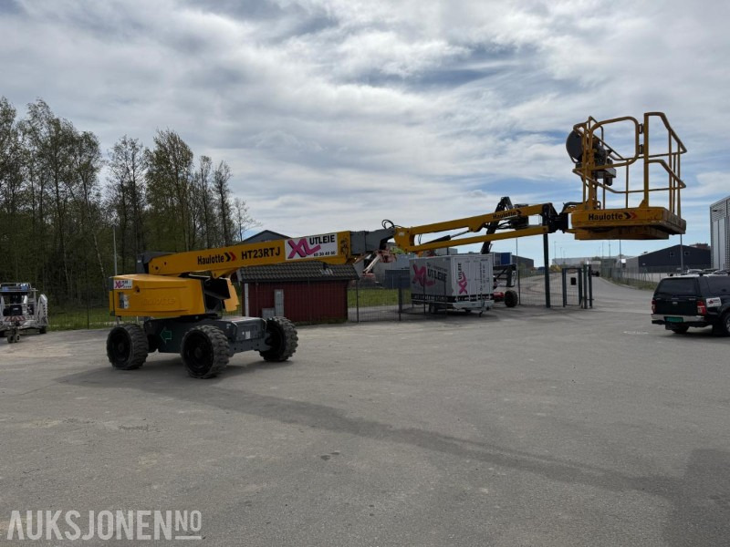 2014 Haulotte HT23RTJ BOMLIFT - SERVICEHISTORIKK. - Platform pengangkat: gambar 2 2014 Haulotte HT23RTJ BOMLIFT - SERVICEHISTORIKK. - Platform pengangkat: gambar 2