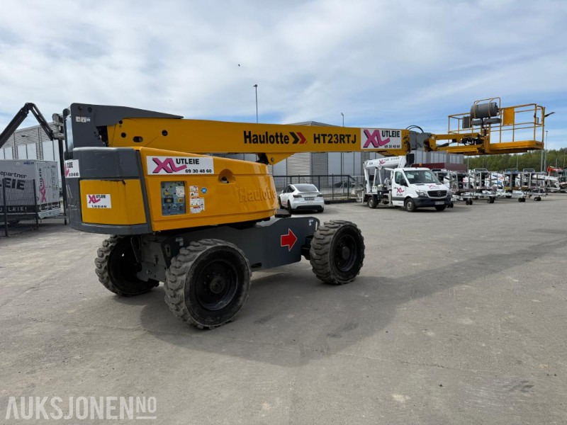 2014 Haulotte HT23RTJ BOMLIFT - SERVICEHISTORIKK. - Platform pengangkat: gambar 4 2014 Haulotte HT23RTJ BOMLIFT - SERVICEHISTORIKK. - Platform pengangkat: gambar 4
