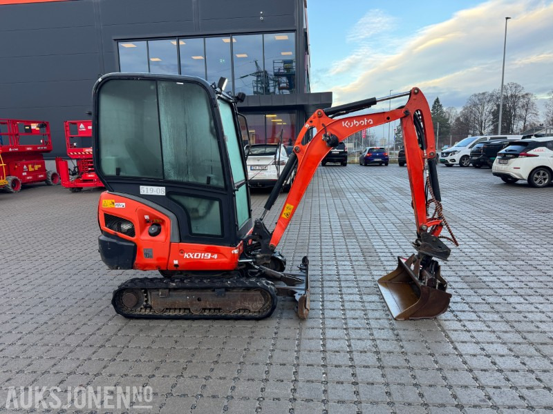2014 Kubota KX019-4 minigraver - 4225 timer - Ekskavator mini: gambar 4 2014 Kubota KX019-4 minigraver - 4225 timer - Ekskavator mini: gambar 4