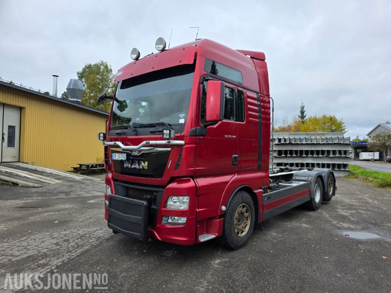 2014 MAN TGX 26.480 6X2-4 BL 18 T krok nylig EU godkjent - Hook lift: gambar 1 2014 MAN TGX 26.480 6X2-4 BL 18 T krok nylig EU godkjent - Hook lift: gambar 1