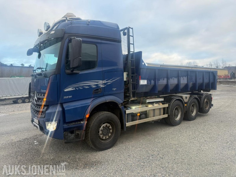 2014 Mercedes-Benz Arocs KROKBIL M/DUMPERKASSE EURO 6 SERVICEHISTORIKK NYLIG EU-GODKJENT 510HK - Hook lift: gambar 1 2014 Mercedes-Benz Arocs KROKBIL M/DUMPERKASSE EURO 6 SERVICEHISTORIKK NYLIG EU-GODKJENT 510HK - Hook lift: gambar 1