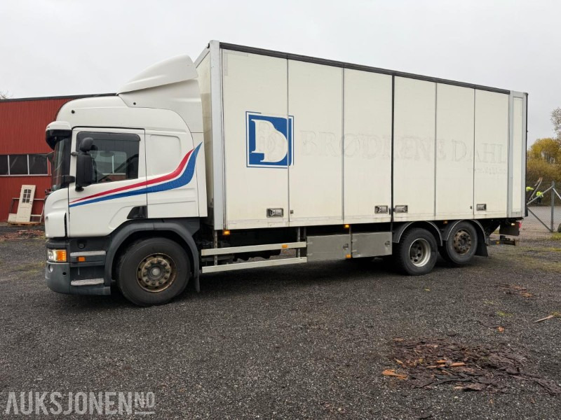 2014 Scania P370 SKAPBIL M/FULL SIDEÅPNING 18 PALLER TRUCKFESTE SERVICEHISTORIKK. - Truk box: gambar 5 2014 Scania P370 SKAPBIL M/FULL SIDEÅPNING 18 PALLER TRUCKFESTE SERVICEHISTORIKK. - Truk box: gambar 5