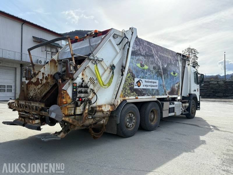 2014 Volvo FM 420 renovasjonsbil med 2-kammers løsning - Truk sampah: gambar 3 2014 Volvo FM 420 renovasjonsbil med 2-kammers løsning - Truk sampah: gambar 3