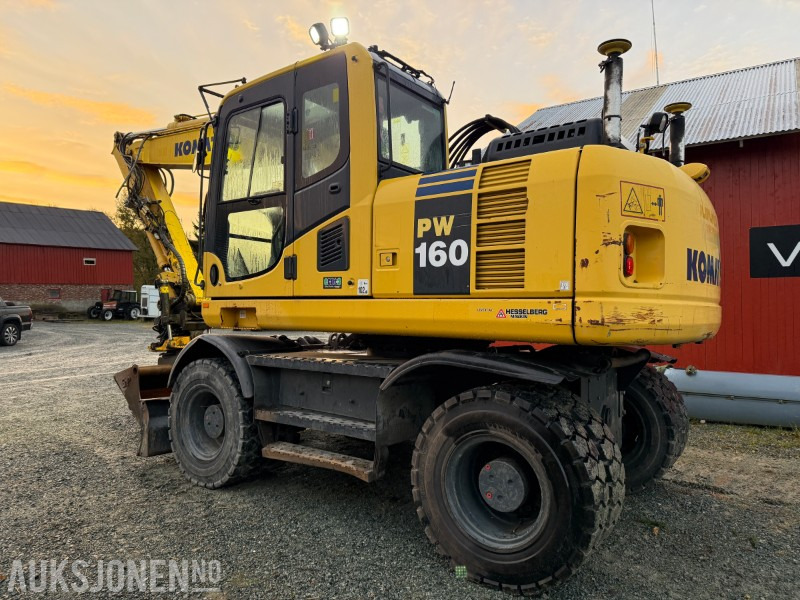 2015 Komatsu PW 160-8 Velutstyrt hjulgraver med Engcon rototilt, Leica GPS og sentralsmøring - Ekskavator: gambar 5 2015 Komatsu PW 160-8 Velutstyrt hjulgraver med Engcon rototilt, Leica GPS og sentralsmøring - Ekskavator: gambar 5