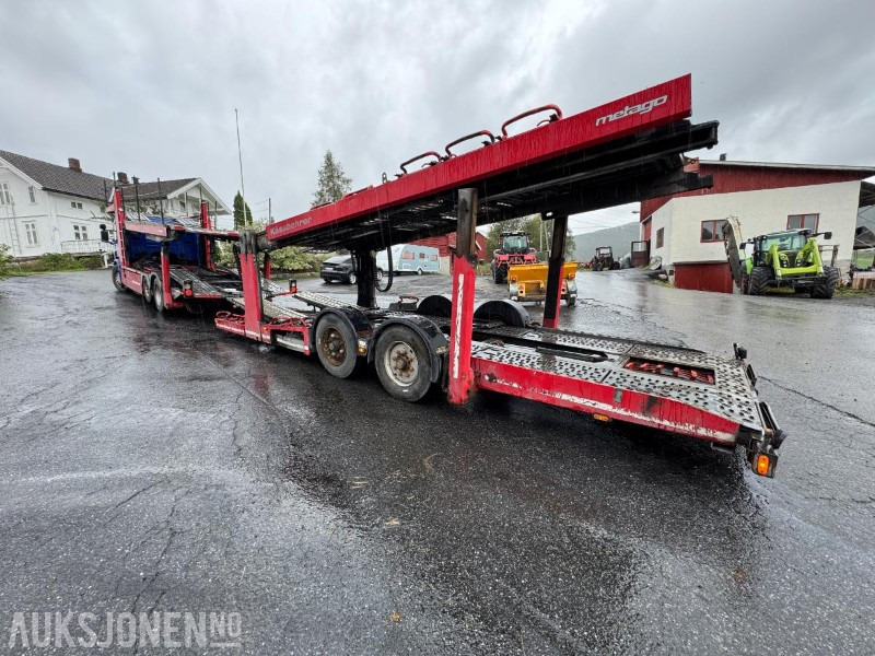 2015 Scania P 450 biltransport med henger / EU-godkjent - Truk pengangkut mobil: gambar 3 2015 Scania P 450 biltransport med henger / EU-godkjent - Truk pengangkut mobil: gambar 3