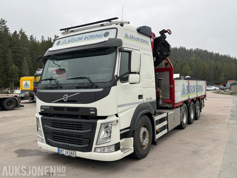2015 Volvo FM 500 kranbil / 8x4 / HMF 5020-K6 kran / 88464 km - Truk derek: gambar 1 2015 Volvo FM 500 kranbil / 8x4 / HMF 5020-K6 kran / 88464 km - Truk derek: gambar 1