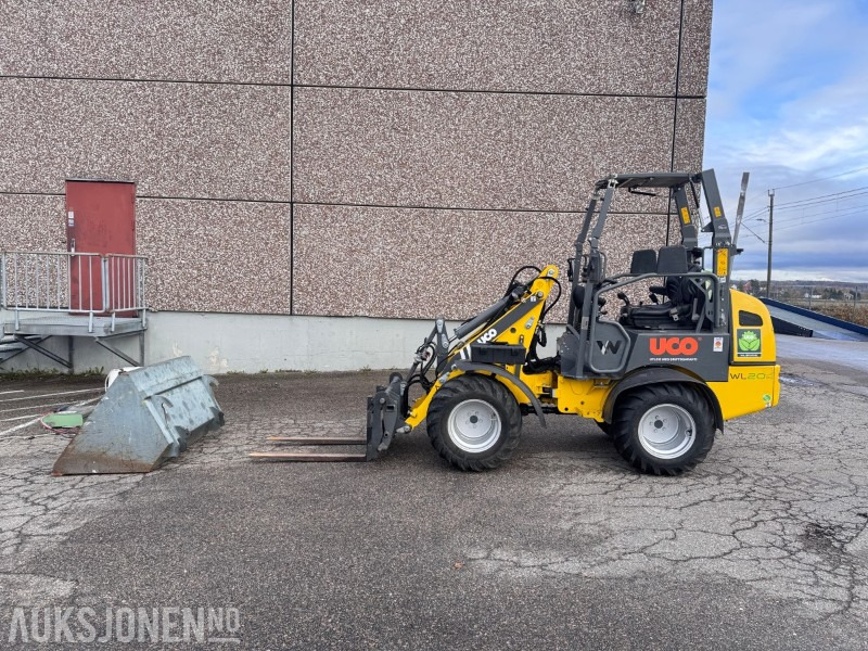 2015 Wacker Neuson WL20e elektrisk hjullaster med pallegafler, skuffe og lader - Skid steer: gambar 2 2015 Wacker Neuson WL20e elektrisk hjullaster med pallegafler, skuffe og lader - Skid steer: gambar 2