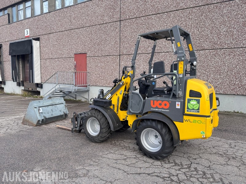 2015 Wacker Neuson WL20e elektrisk hjullaster med pallegafler, skuffe og lader - Skid steer: gambar 3 2015 Wacker Neuson WL20e elektrisk hjullaster med pallegafler, skuffe og lader - Skid steer: gambar 3