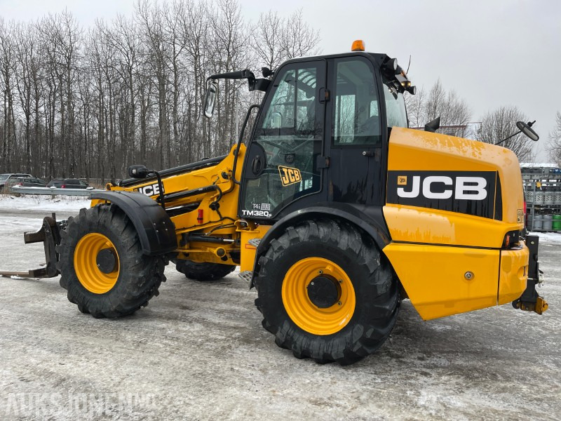 2016 JCB TM 320S 4WD hjullaster med teleskop, to skuffer, pallegafler, og kun 1732 timer - Wheel loader: gambar 4 2016 JCB TM 320S 4WD hjullaster med teleskop, to skuffer, pallegafler, og kun 1732 timer - Wheel loader: gambar 4
