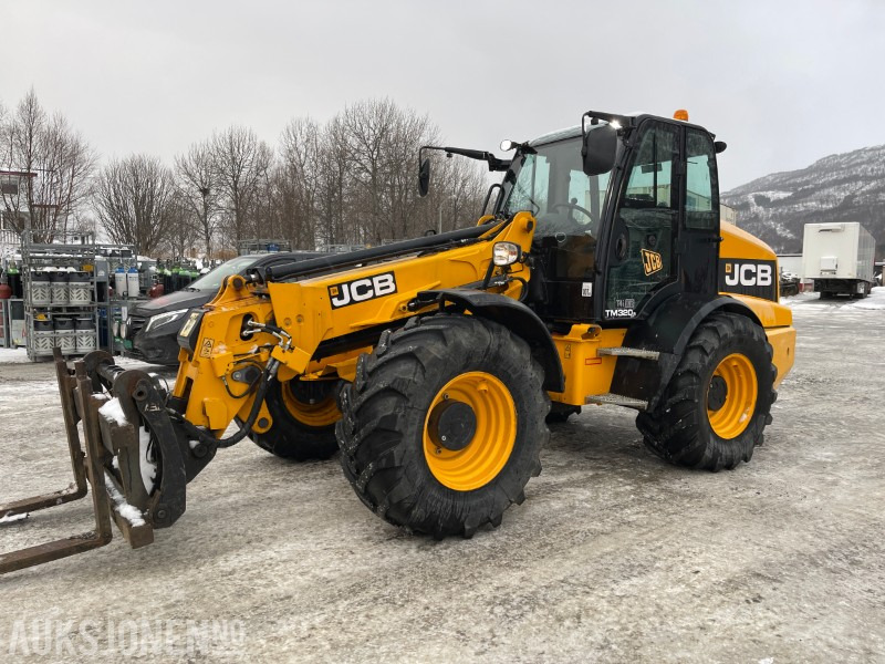 2016 JCB TM 320S 4WD hjullaster med teleskop, to skuffer, pallegafler, og kun 1732 timer - Wheel loader: gambar 2 2016 JCB TM 320S 4WD hjullaster med teleskop, to skuffer, pallegafler, og kun 1732 timer - Wheel loader: gambar 2