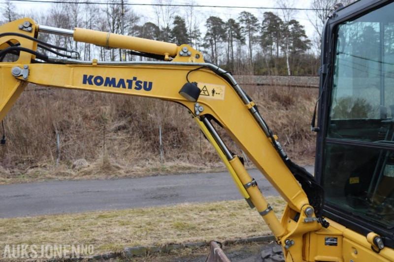 Ekskavator mini 2016 Komatsu PC26MR minigraver m/2 skuffer.: gambar 7