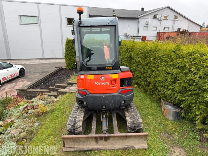 2016 Kubota U27-4 MINIGRAVER ROTOR 2 SKUFFER SERVICEHISTORIKK 2430 TIMER - Ekskavator mini: gambar 5 2016 Kubota U27-4 MINIGRAVER ROTOR 2 SKUFFER SERVICEHISTORIKK 2430 TIMER - Ekskavator mini: gambar 5