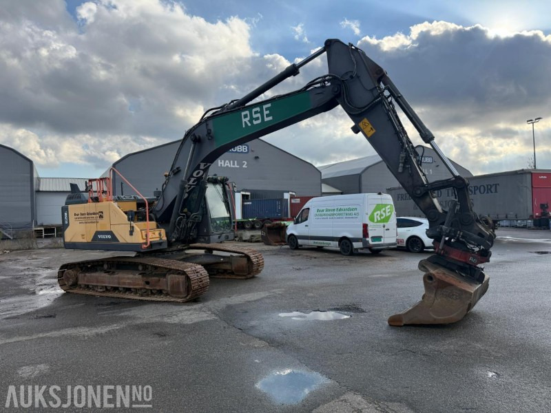 2016 Volvo EC250EL BELTEGRAVER R8 ROTOTILT TOPCON MASKINSTYRING SERVICEHISTORIKK - Ekskavator: gambar 2 2016 Volvo EC250EL BELTEGRAVER R8 ROTOTILT TOPCON MASKINSTYRING SERVICEHISTORIKK - Ekskavator: gambar 2