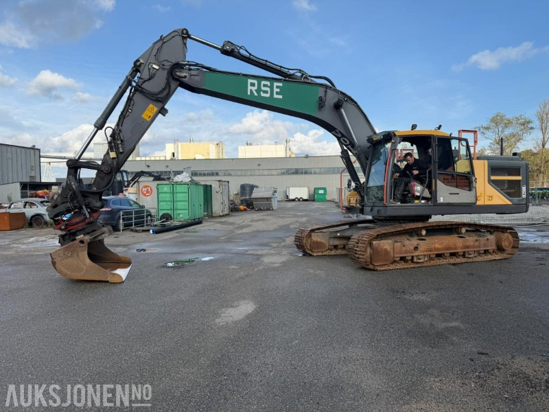 2016 Volvo EC250EL BELTEGRAVER R8 ROTOTILT TOPCON MASKINSTYRING SERVICEHISTORIKK - Ekskavator: gambar 5 2016 Volvo EC250EL BELTEGRAVER R8 ROTOTILT TOPCON MASKINSTYRING SERVICEHISTORIKK - Ekskavator: gambar 5
