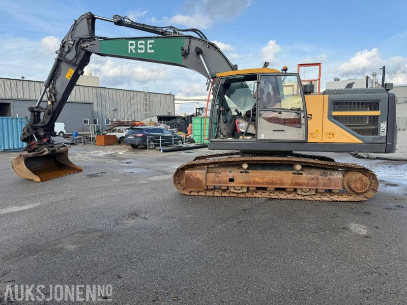 2016 Volvo EC250EL BELTEGRAVER R8 ROTOTILT TOPCON MASKINSTYRING SERVICEHISTORIKK - Ekskavator: gambar 4 2016 Volvo EC250EL BELTEGRAVER R8 ROTOTILT TOPCON MASKINSTYRING SERVICEHISTORIKK - Ekskavator: gambar 4