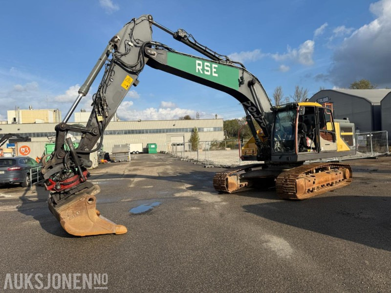 2016 Volvo EC250EL BELTEGRAVER R8 ROTOTILT TOPCON MASKINSTYRING SERVICEHISTORIKK - Ekskavator: gambar 1 2016 Volvo EC250EL BELTEGRAVER R8 ROTOTILT TOPCON MASKINSTYRING SERVICEHISTORIKK - Ekskavator: gambar 1