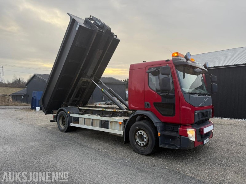 2016 Volvo FE 320 4X2 KROKBIL M/10 KUBIKKS GRUSKASSE - JOABKROK - SERVICEHISTORIKK. - Hook lift: gambar 2 2016 Volvo FE 320 4X2 KROKBIL M/10 KUBIKKS GRUSKASSE - JOABKROK - SERVICEHISTORIKK. - Hook lift: gambar 2