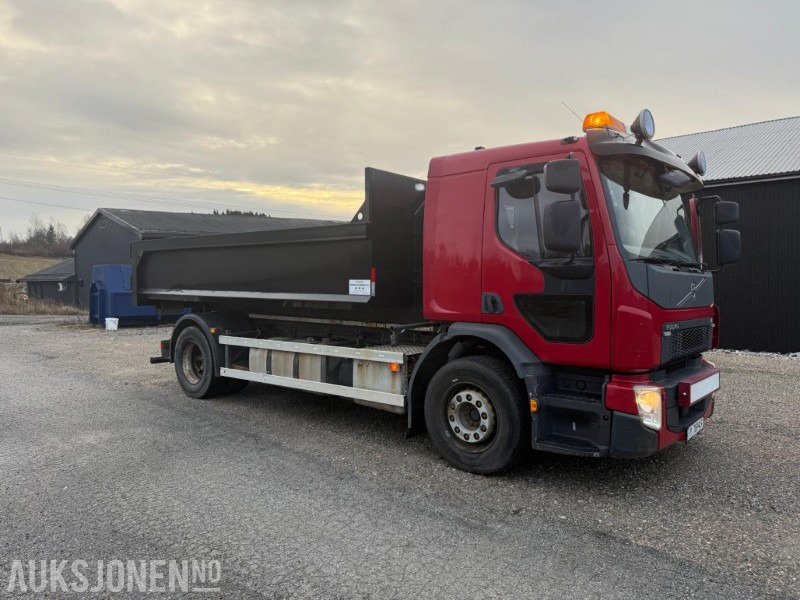 2016 Volvo FE 320 4X2 KROKBIL M/10 KUBIKKS GRUSKASSE - JOABKROK - SERVICEHISTORIKK. - Hook lift: gambar 3 2016 Volvo FE 320 4X2 KROKBIL M/10 KUBIKKS GRUSKASSE - JOABKROK - SERVICEHISTORIKK. - Hook lift: gambar 3