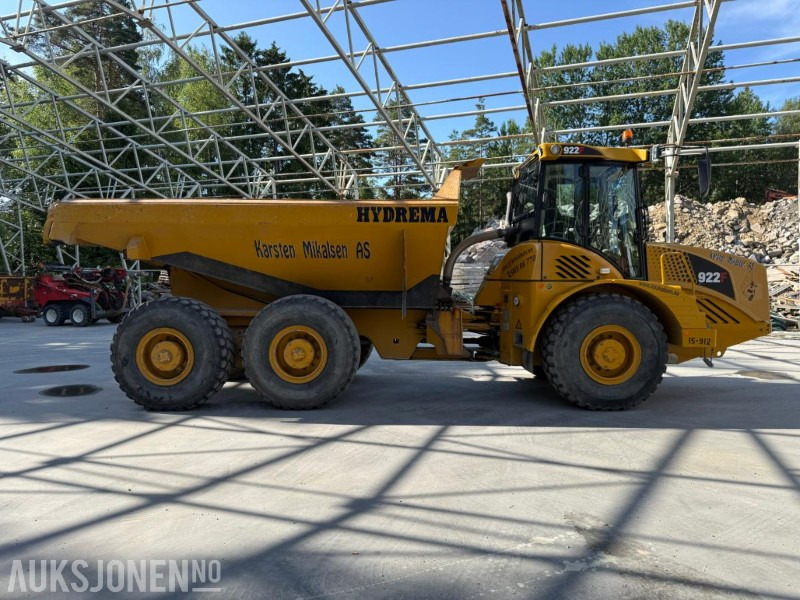 2017 Hydrema 922F 2.55 DUMPER SERVICEHISTORIKK LITE TIMER. - Tempat sampah: gambar 3 2017 Hydrema 922F 2.55 DUMPER SERVICEHISTORIKK LITE TIMER. - Tempat sampah: gambar 3