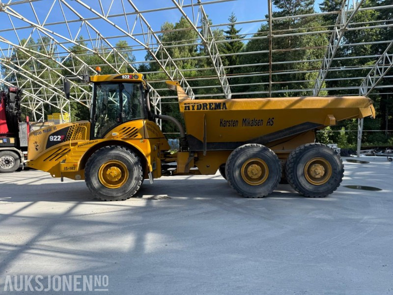 2017 Hydrema 922F 2.55 DUMPER SERVICEHISTORIKK LITE TIMER. - Tempat sampah: gambar 4 2017 Hydrema 922F 2.55 DUMPER SERVICEHISTORIKK LITE TIMER. - Tempat sampah: gambar 4