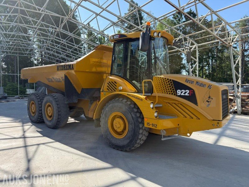 2017 Hydrema 922F 2.55 DUMPER SERVICEHISTORIKK LITE TIMER. - Tempat sampah: gambar 2 2017 Hydrema 922F 2.55 DUMPER SERVICEHISTORIKK LITE TIMER. - Tempat sampah: gambar 2