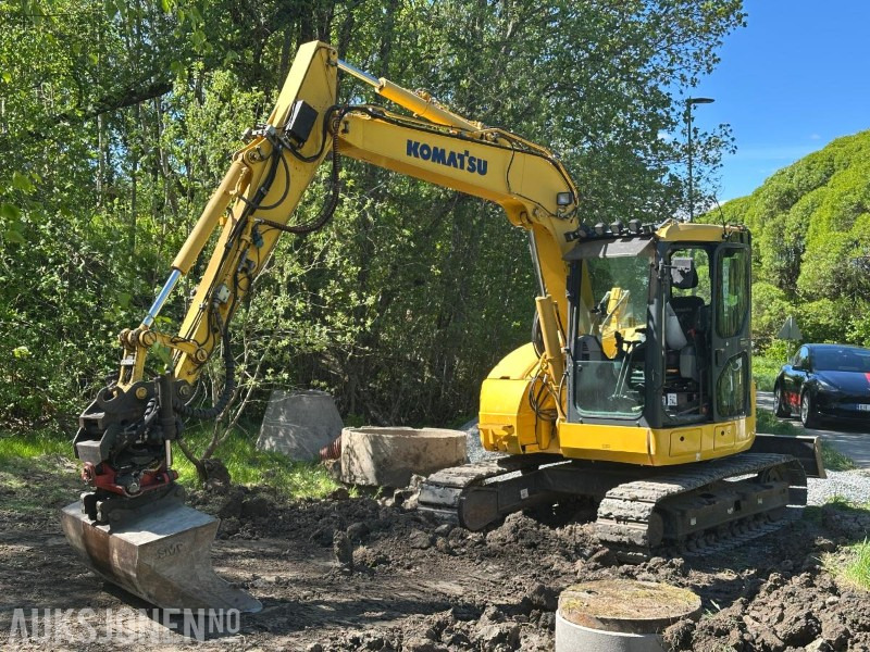 2017 Komatsu PC78US-10 - Beltegraver - Rototilt - 4315timer - Ekskavator: gambar 1 2017 Komatsu PC78US-10 - Beltegraver - Rototilt - 4315timer - Ekskavator: gambar 1