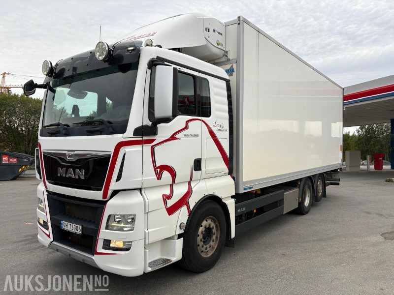 2017 MAN TGX 26.560 6x2 skapbil - kjøl/frys - Truk box: gambar 1 2017 MAN TGX 26.560 6x2 skapbil - kjøl/frys - Truk box: gambar 1
