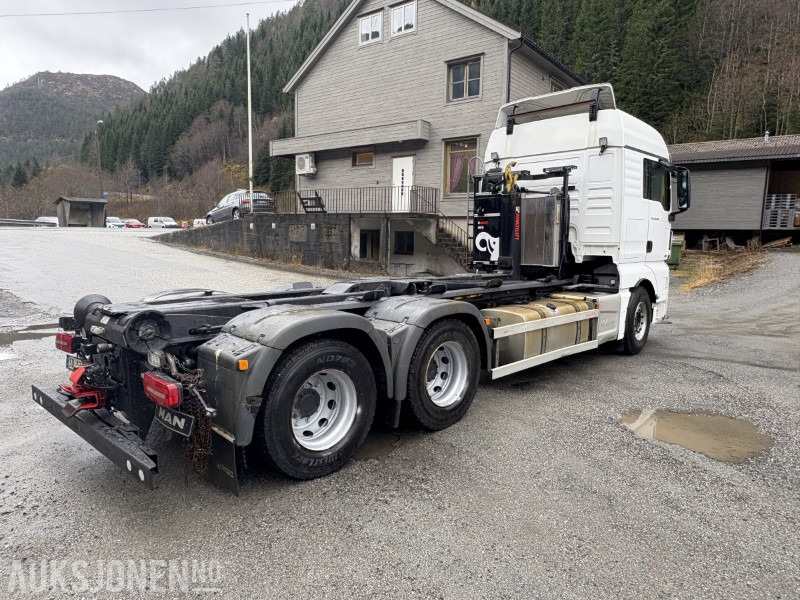 2017 MAN TGX 650 krokløft - KUN 127 766 km - 21 tonn kapasitet på krok - Hook lift: gambar 2 2017 MAN TGX 650 krokløft - KUN 127 766 km - 21 tonn kapasitet på krok - Hook lift: gambar 2