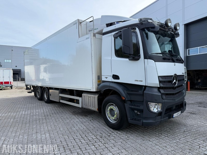 2017 Mercedes-Benz 2545L Antos skapbil med kjøling, multiratt, cruise, kjettinger, baklem, fjernkontroll - Truk box: gambar 3 2017 Mercedes-Benz 2545L Antos skapbil med kjøling, multiratt, cruise, kjettinger, baklem, fjernkontroll - Truk box: gambar 3