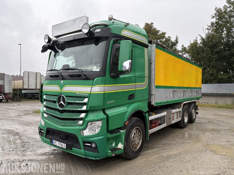 2017 Mercedes-Benz 2553 ACTROS container bil - Truk sasis: gambar 1 2017 Mercedes-Benz 2553 ACTROS container bil - Truk sasis: gambar 1