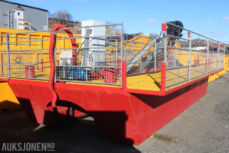 2017 Moi AS flåte med mudder pumpe i god stand. Hoyer el. motor 55 kW. - Membangun inventaris: gambar 2 2017 Moi AS flåte med mudder pumpe i god stand. Hoyer el. motor 55 kW. - Membangun inventaris: gambar 2