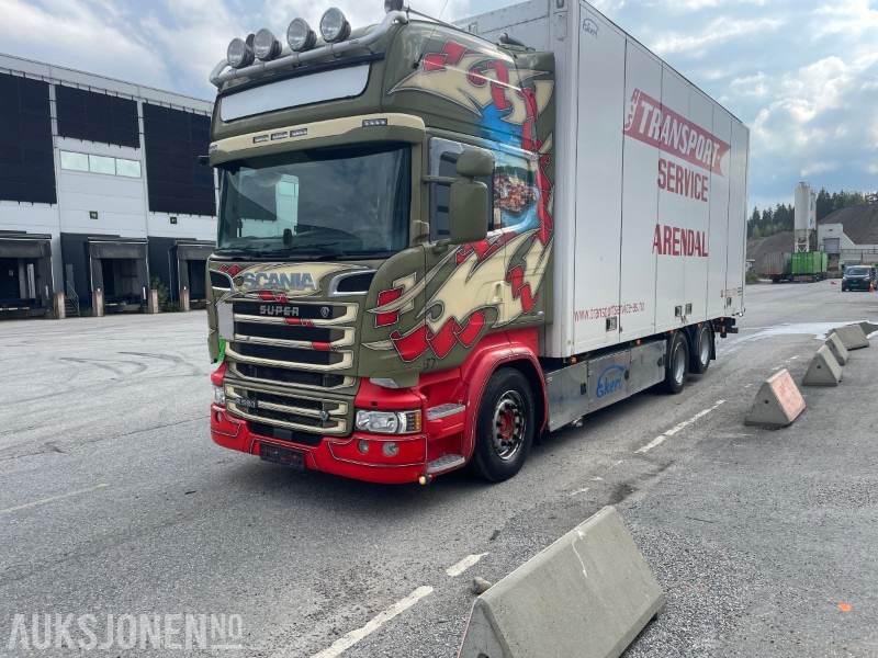 2017 Scania R-580 Ekeriskap m/fullside åpning - Truk box: gambar 2 2017 Scania R-580 Ekeriskap m/fullside åpning - Truk box: gambar 2