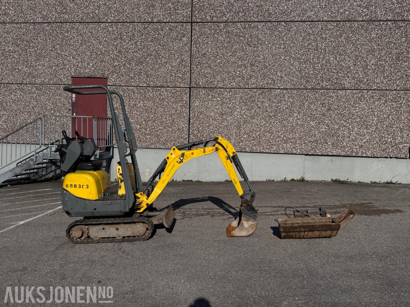 2017 Wacker Neuson 803 Minigraver 1 Tonn med 3 skuffer - Ekskavator: gambar 2 2017 Wacker Neuson 803 Minigraver 1 Tonn med 3 skuffer - Ekskavator: gambar 2