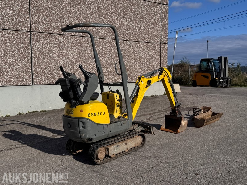2017 Wacker Neuson 803 Minigraver 1 Tonn med 3 skuffer - Ekskavator: gambar 4 2017 Wacker Neuson 803 Minigraver 1 Tonn med 3 skuffer - Ekskavator: gambar 4