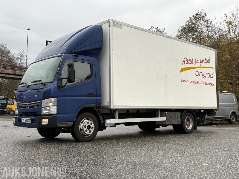 2018 Fuso Canter skapbil m/løftelem - KUN 53123 km - eu-godkjent 26.06.2025 - Truk box: gambar 1 2018 Fuso Canter skapbil m/løftelem - KUN 53123 km - eu-godkjent 26.06.2025 - Truk box: gambar 1